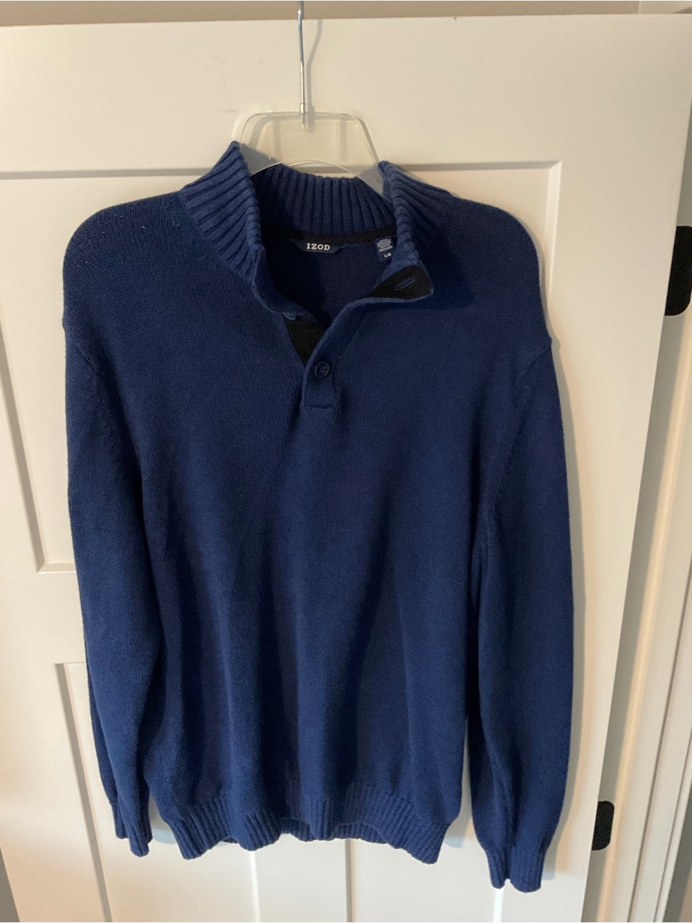 Izod Men's Navy Sweater NWOT Sz Large